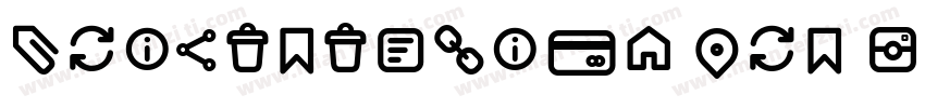 Aristotelica Pro Icons 半粗体字体转换